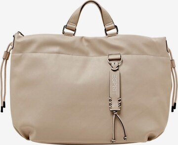 ESPRIT Shoulder Bag in Beige: front