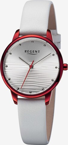 REGENT Analog Watch in Red: front