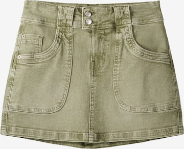 Bershka Skirt in Green: front