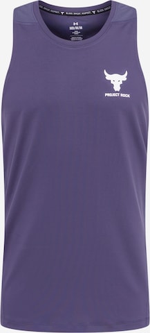 UNDER ARMOUR - Camiseta funcional en lila: frente