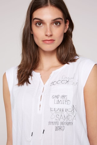 Camicia da donna di Soccx in bianco