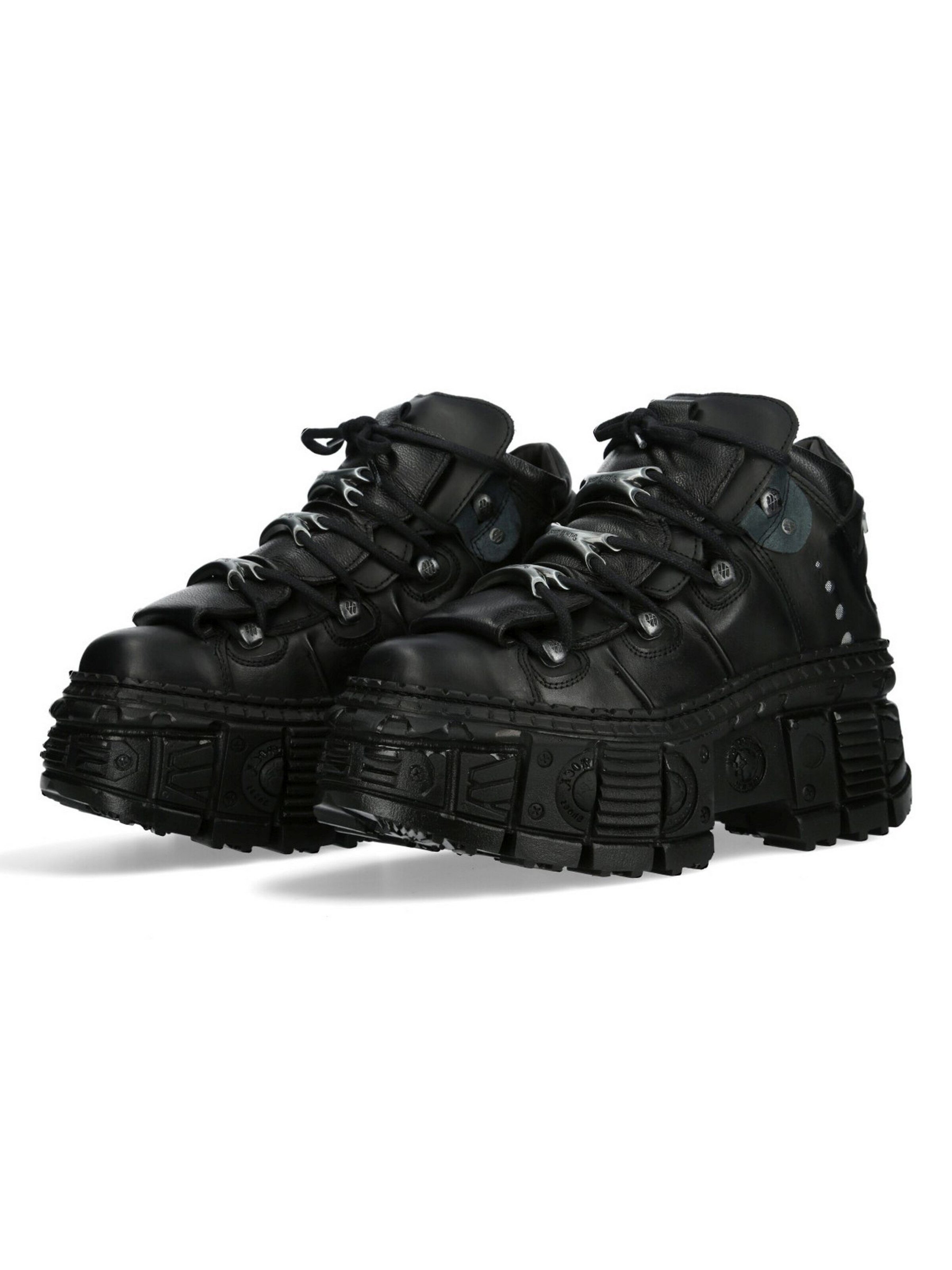 New Rock - Botas con cordones 'Wall106-S12' en negro