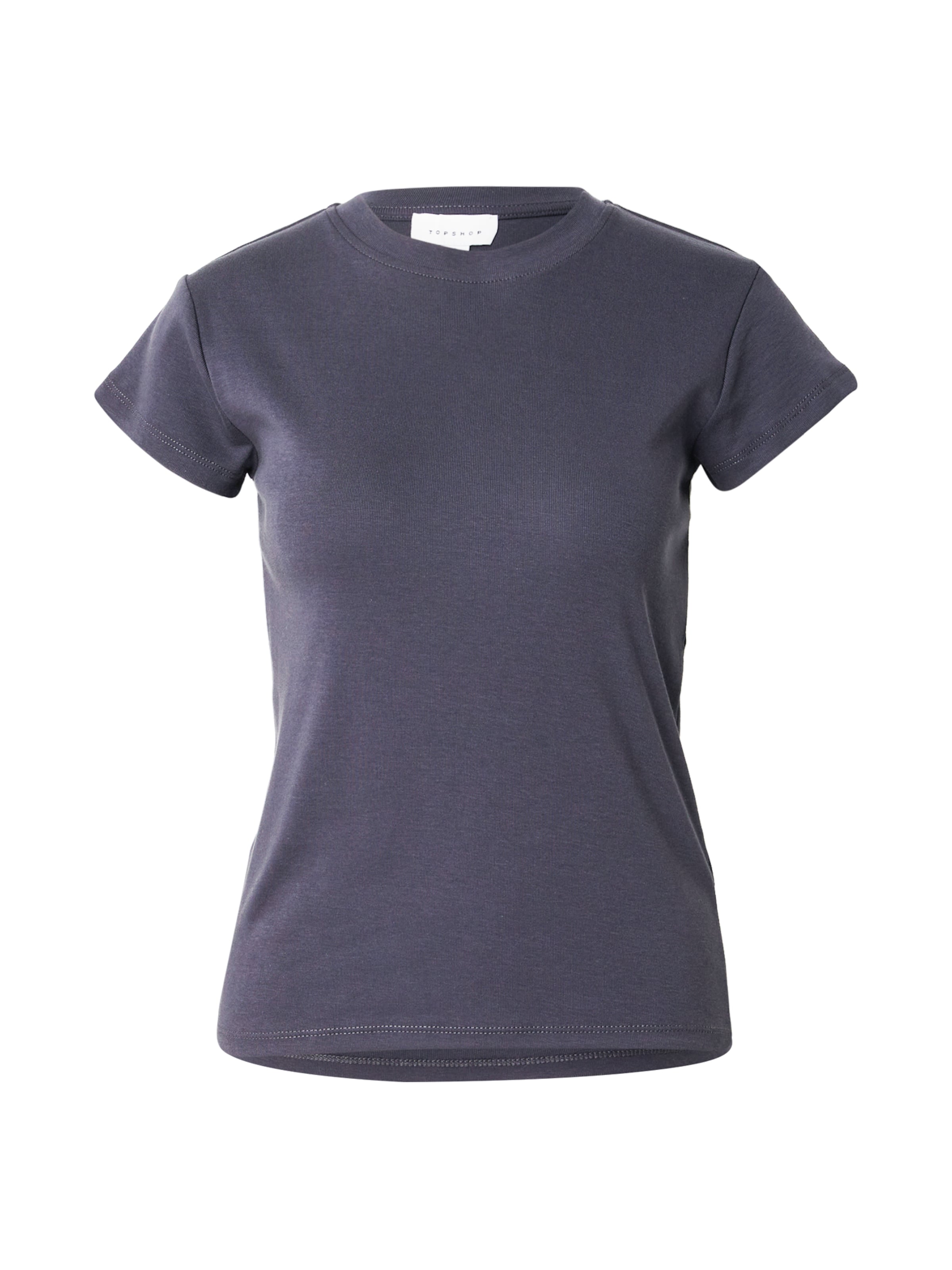 pilka TOPSHOP Marškinėliai 'EVERYDAY': priekis