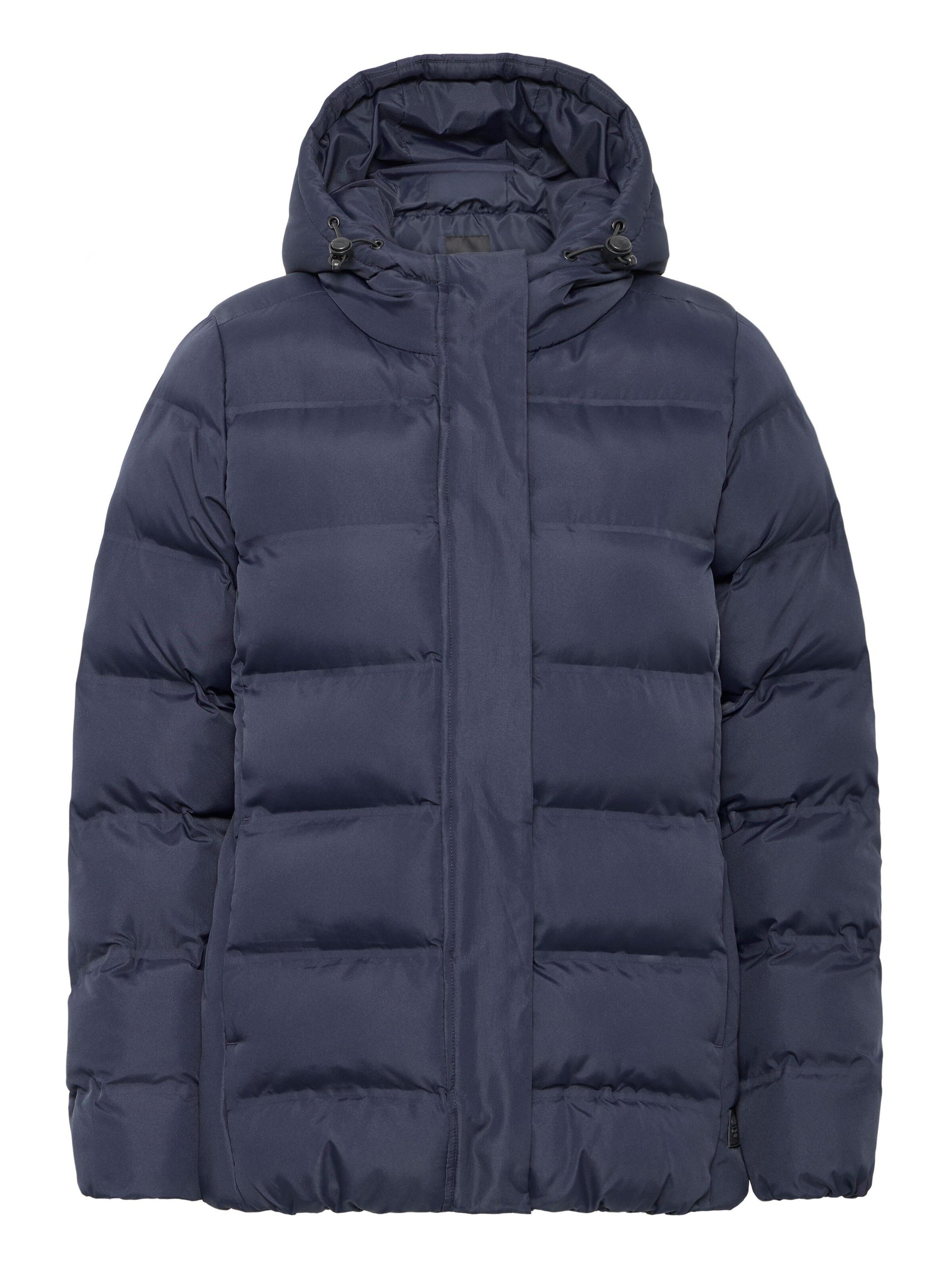 Oxmo Between-Season Jacket in Blue: front