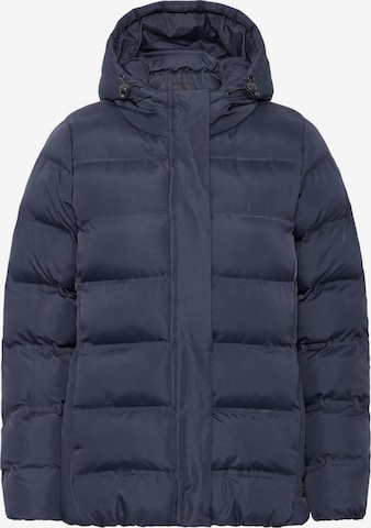 Oxmo Tussenjas in Blauw: voorkant