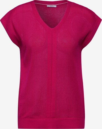 CECIL Sweater in Pink: front