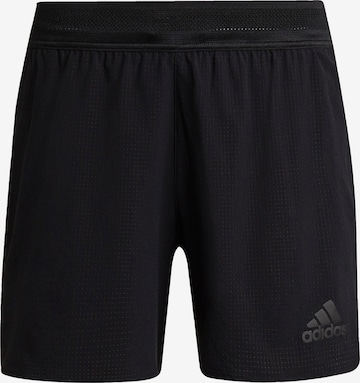 ADIDAS SPORTSWEAR Regular Sports trousers in Black: front