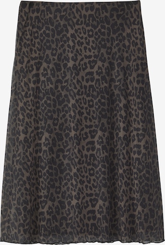 Trendyol CurveSuknja - zelena boja: prednji dio