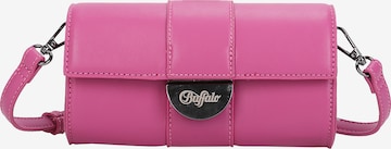 BUFFALO Clutch 'Curve Night' in Pink: front