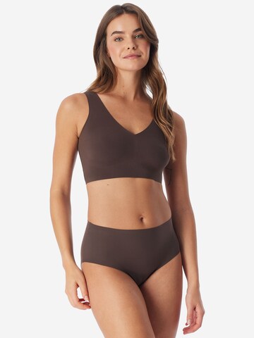 Slip ' Invisible Soft ' SCHIESSER en marron