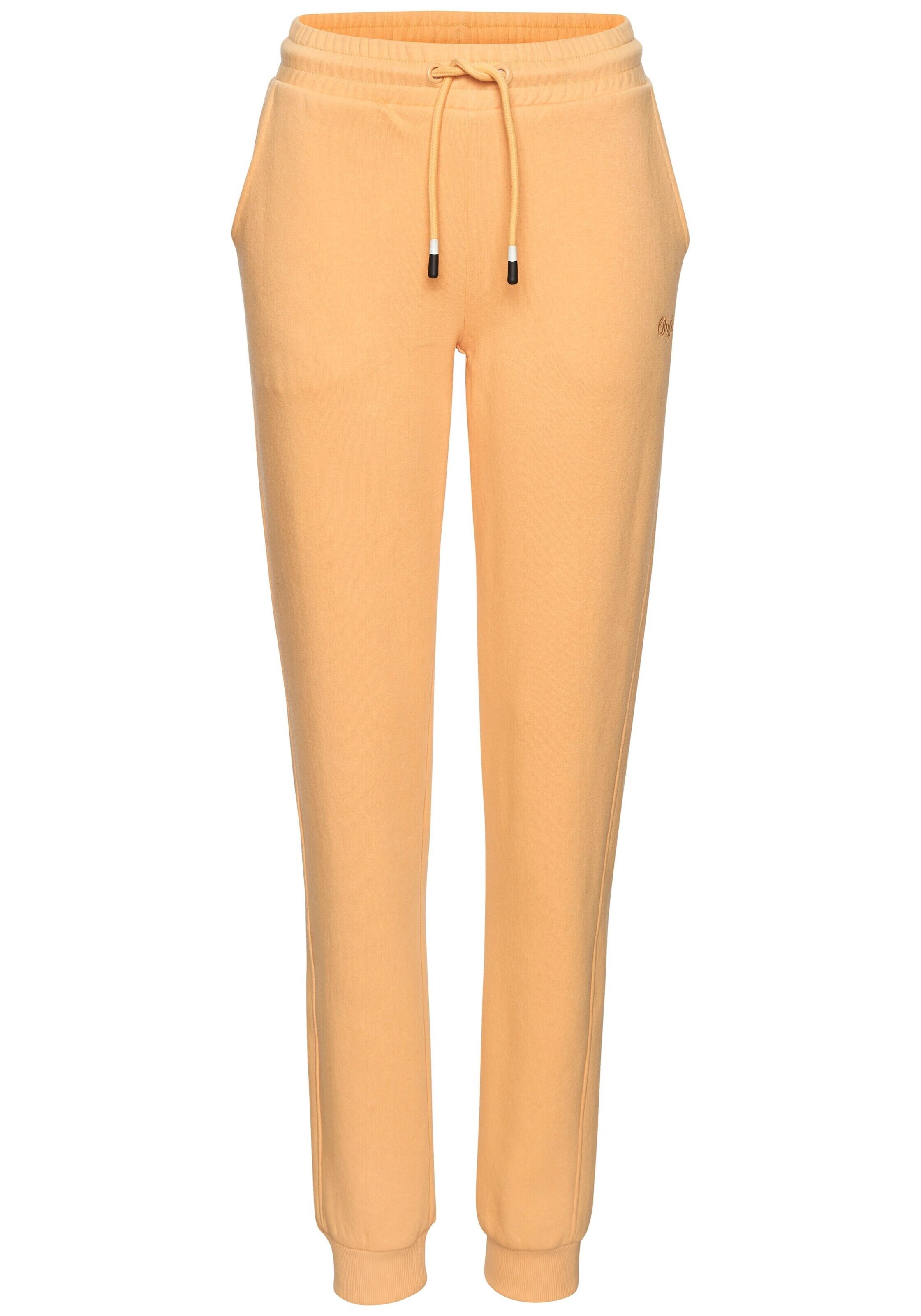 BUFFALO Tapered Nadrág - narancs: elől