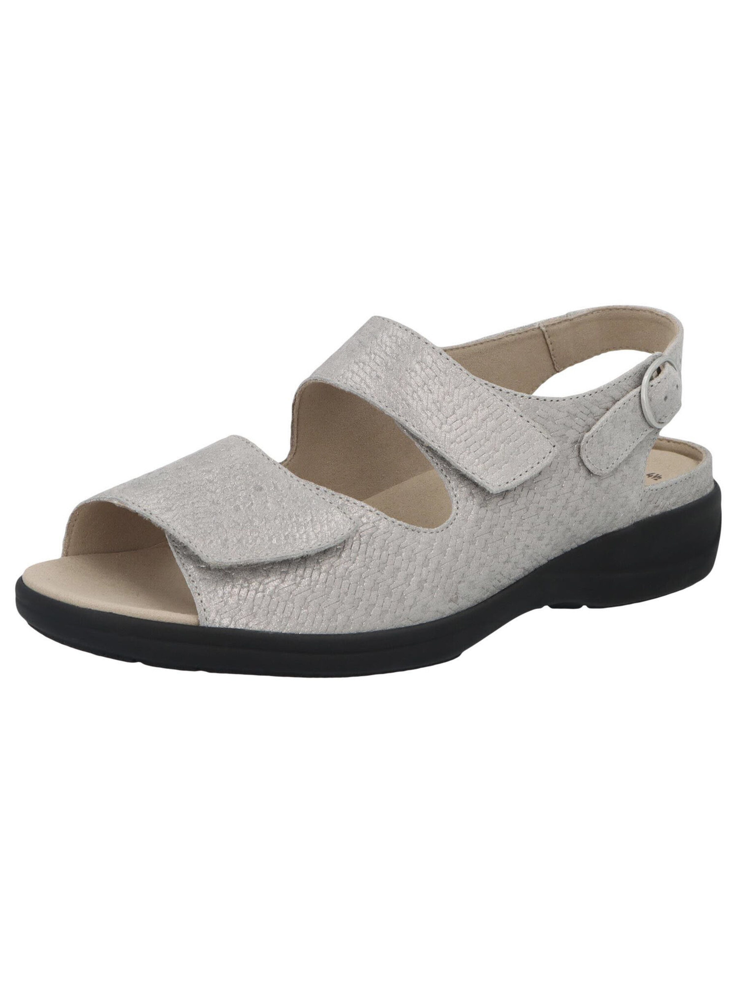SOLIDUS Sandal in Grey: front