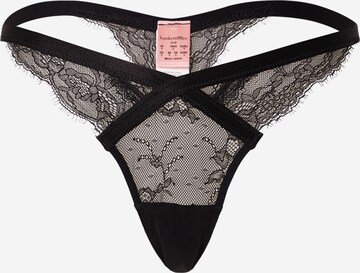 String 'Molly' Hunkemöller en noir : devant