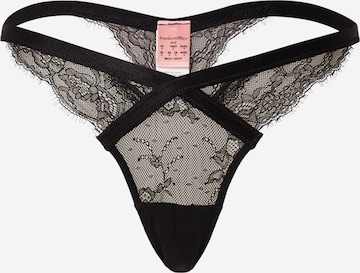 Hunkemöller Stringid 'Molly', värv must: eest vaates