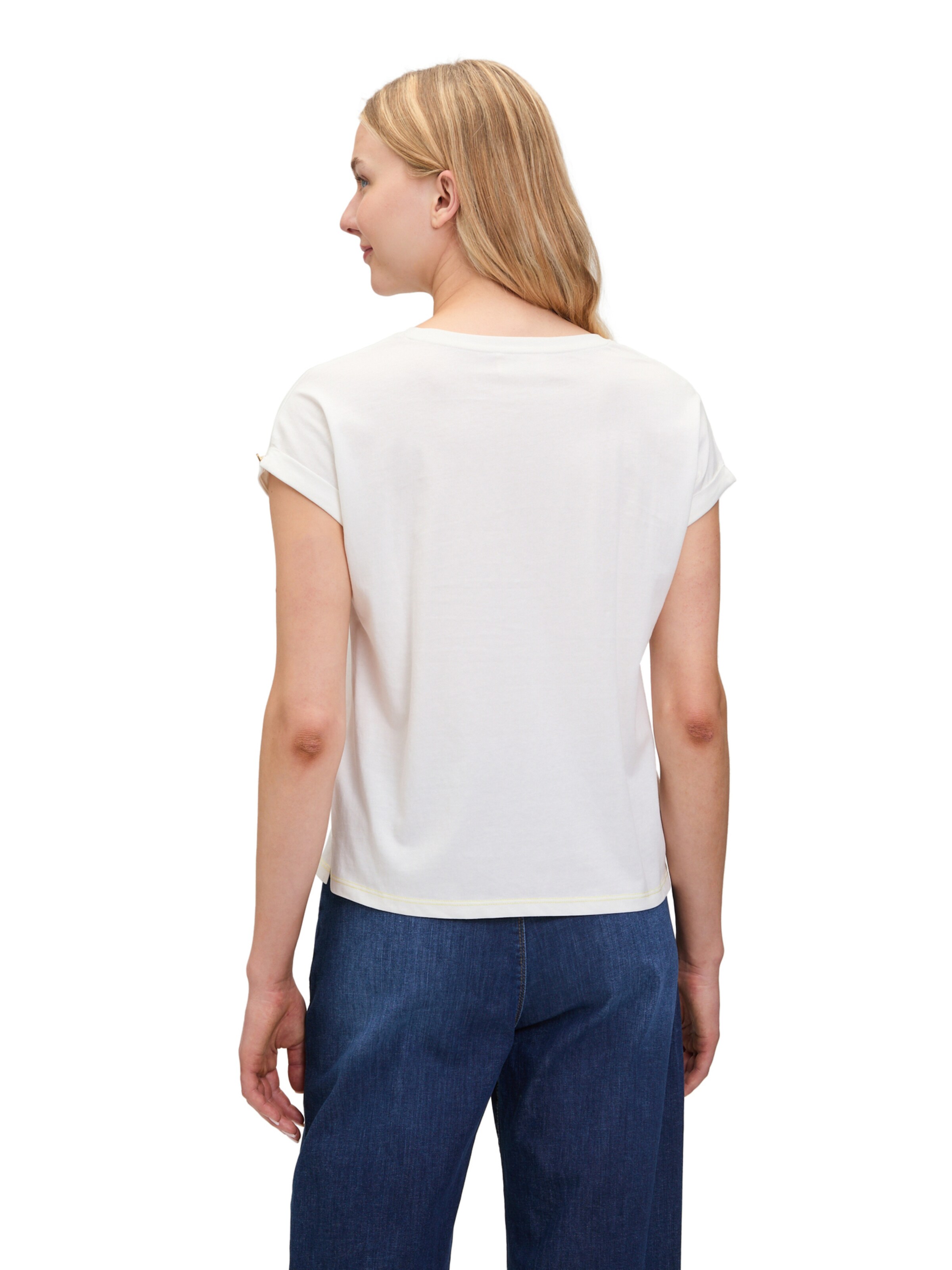 Cartoon Shirt in White