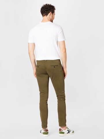 Dondup Slimfit Hose 'GAUBERT' in Grün