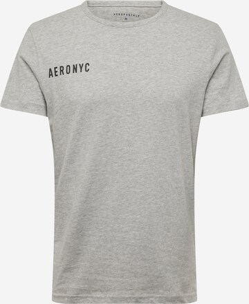 AÉROPOSTALE Shirt 'NYC' in Grey: front