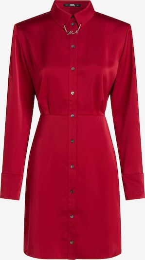 Karl Lagerfeld Robe-chemise en rouge, Vue avec produit
