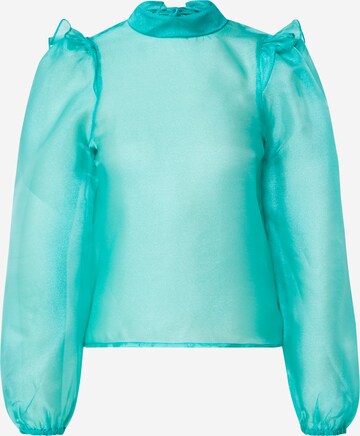 Monki Blouse in Groen: voorkant