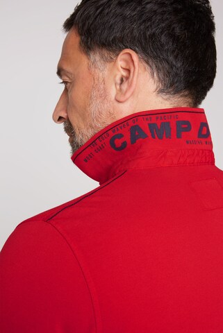 CAMP DAVID Shirt in Red