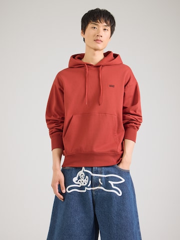 VANS - Sudadera 'LEFT CHEST II' en rojo: frente