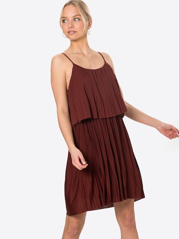 ABOUT YOU Summer Dress 'Miriam' in Brown: front