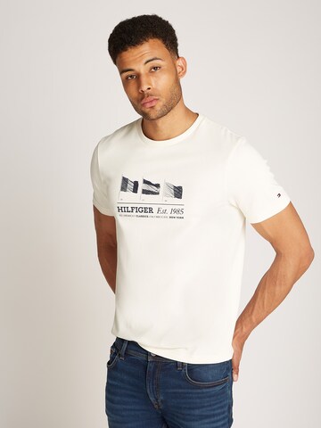 TOMMY HILFIGER Póló - bézs: elől