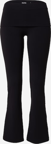Flared Leggings 'Chani' di WEEKDAY in nero: frontale
