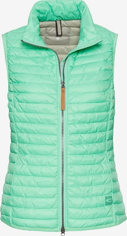 CAMEL ACTIVE Steppweste mit reflektierenden Details in Grün: Vorderseite