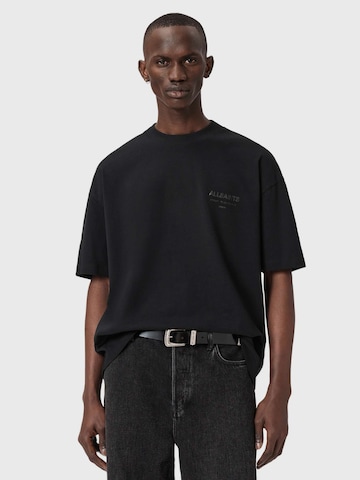 AllSaints T-shirt 'Underground' i svart: framsida