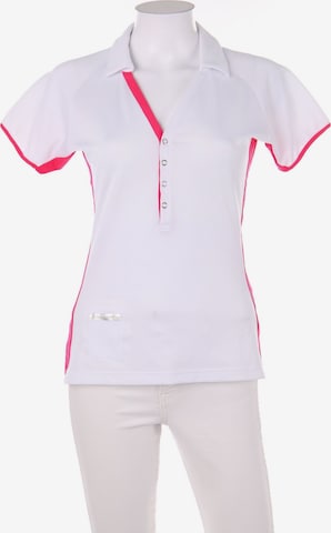 RH+ Poloshirt L in Weiß: predná strana