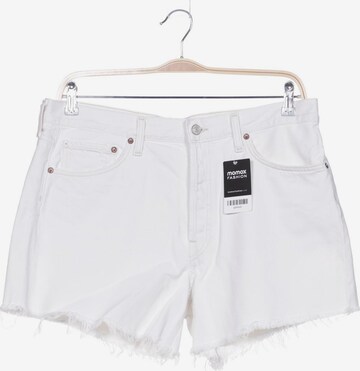 AGOLDE Shorts in XXS in White: front