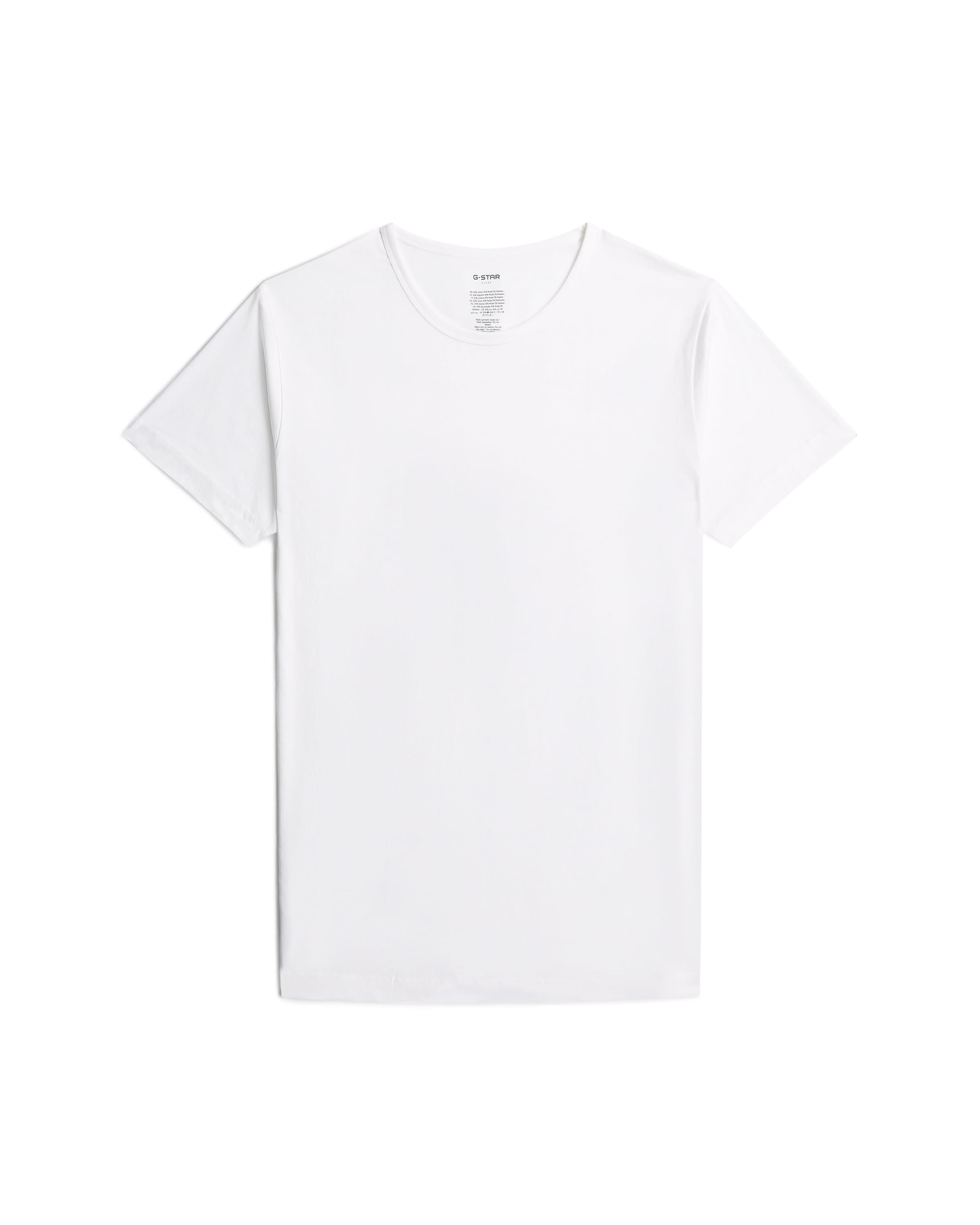 G-STAR Shirt 'T-Shirt Crew 3-Pack' in White
