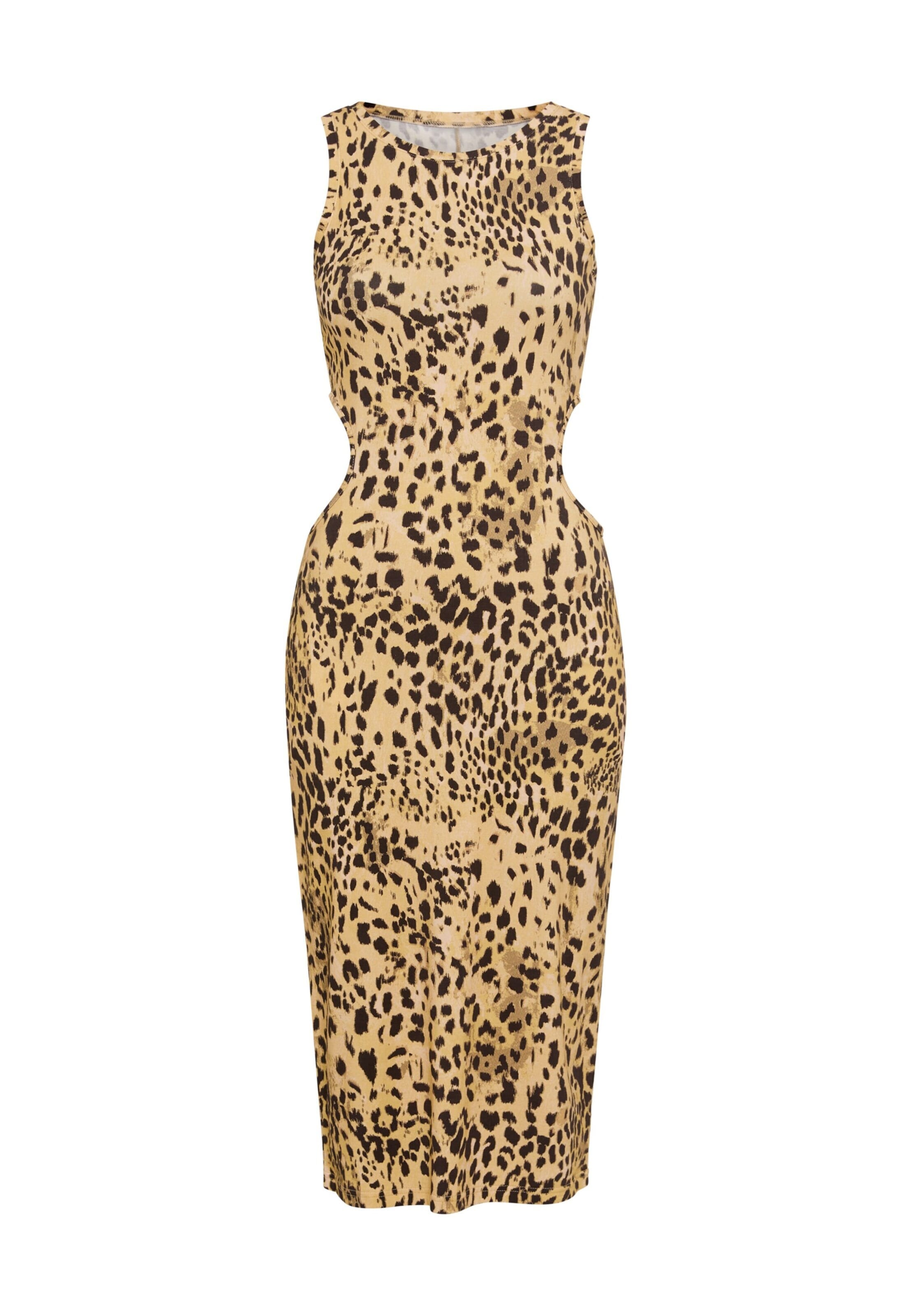 LSCN by LASCANA Kleid in Beige: Vorderseite