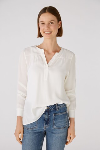 OUI Blouse in Wit: voorkant