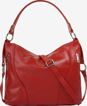 Samantha Look Handbag in Red: front