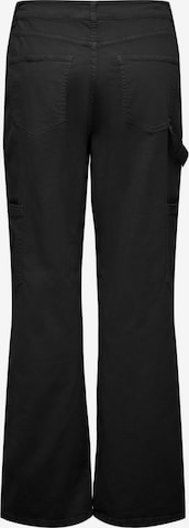 Regular Pantalon cargo ONLY en noir