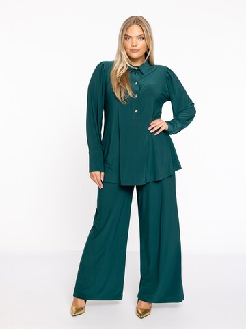 Yoek Blouse in Groen