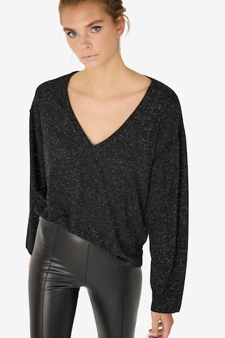 No Matter What Oversized trui in Zwart