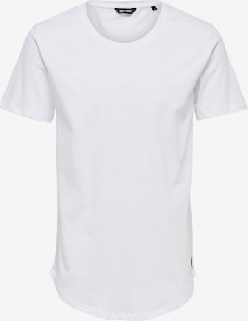 Only & Sons T-Shirt 'MATT' in Weiß: front