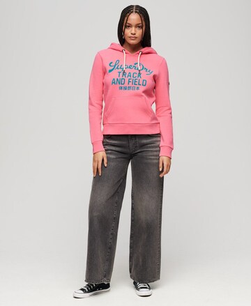 Superdry Sweatshirt in Roze