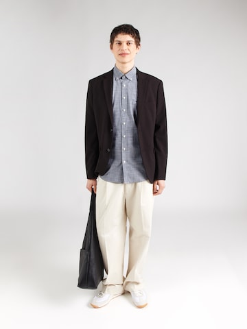 FYNCH-HATTON - Ajuste regular Camisa en azul