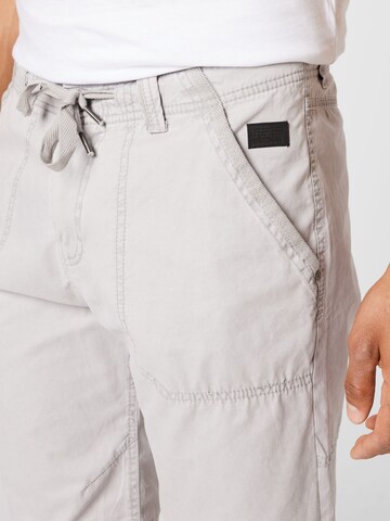 TOM TAILOR Regular Shorts in Grau