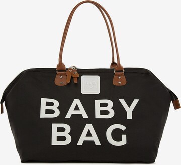 BagMori Diaper Bags in Black: front