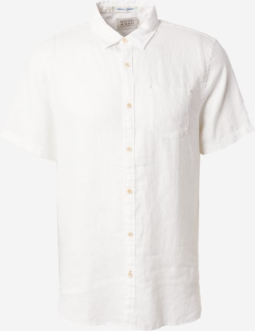 SCOTCH & SODA Regular fit Overhemd in Wit: voorkant