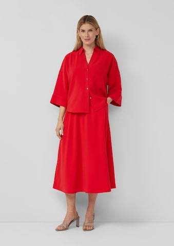 Chemisier s.Oliver en rouge
