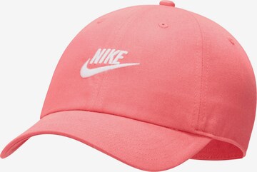 Nike Sportswear Cap in Pink: front