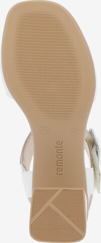 REMONTE Strap sandal in White