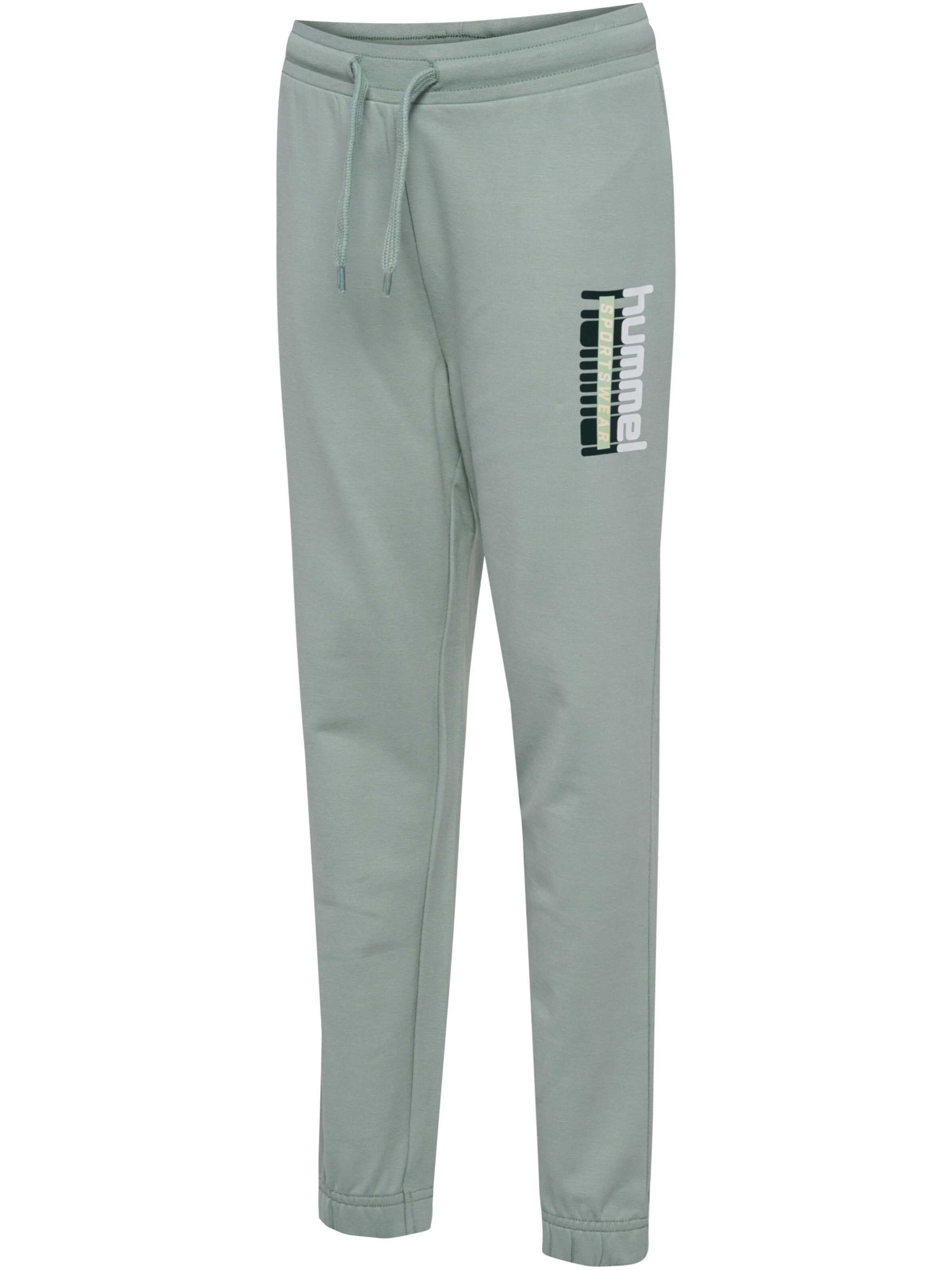 Hummel Tapered Broek 'Tukas' in Groen