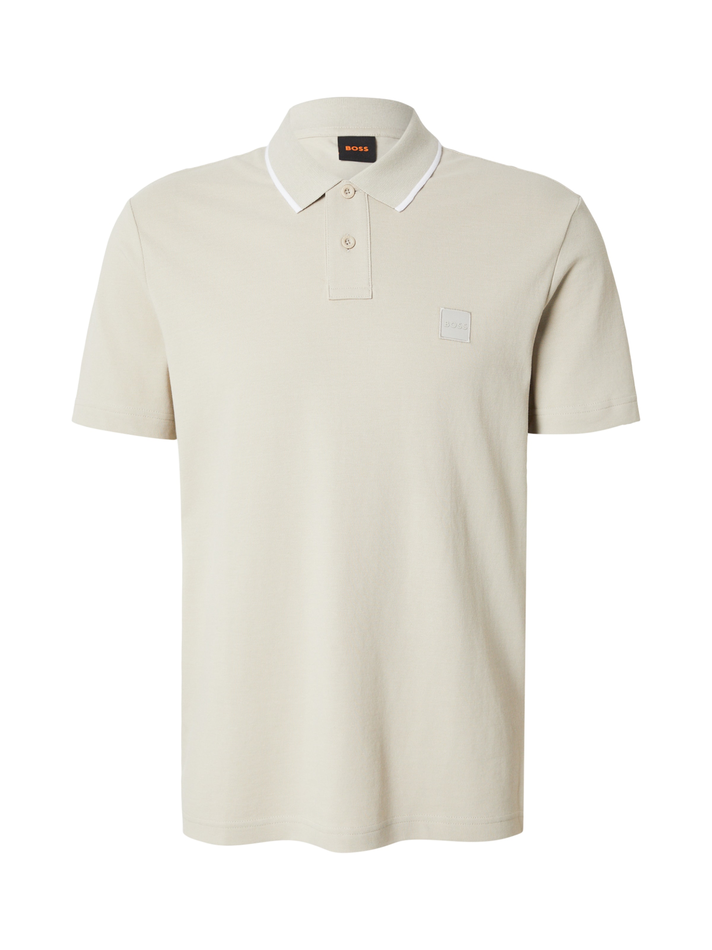 T-Shirt 'Passerford' BOSS en beige : devant